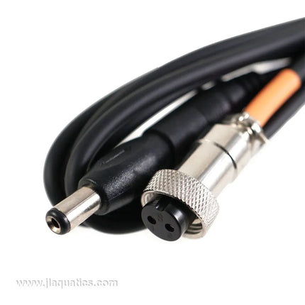 Hydros Drive Port Cable close-up of 12v device connection to your aquarium controller