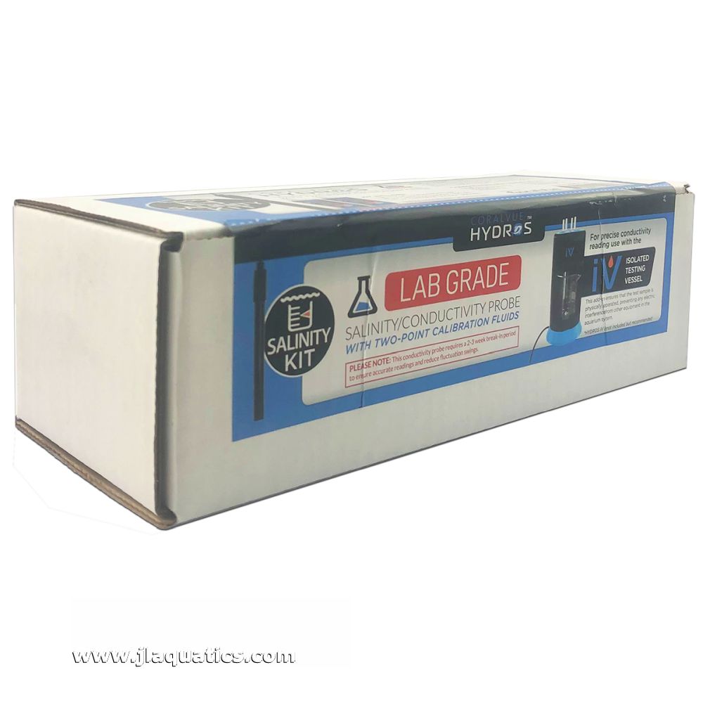Side of the Hydros Salinity Kit box
