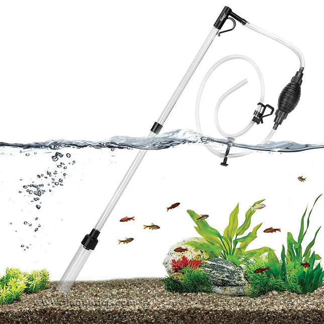 Hygger 3-in-1 Aquarium Gravel Cleaner - Medium