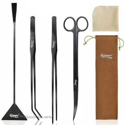 Hygger Stainless Steel Aquascaping Kit - Long