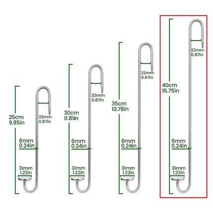 Specifications of the Extra Large Hygger Stainless Steel CO2 Diffuser