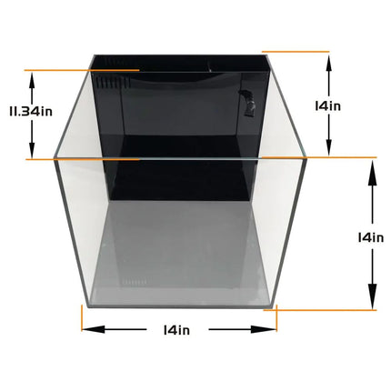 IceCap All In One Glass Aquarium - 10 Gallon dimensions of this aquarium