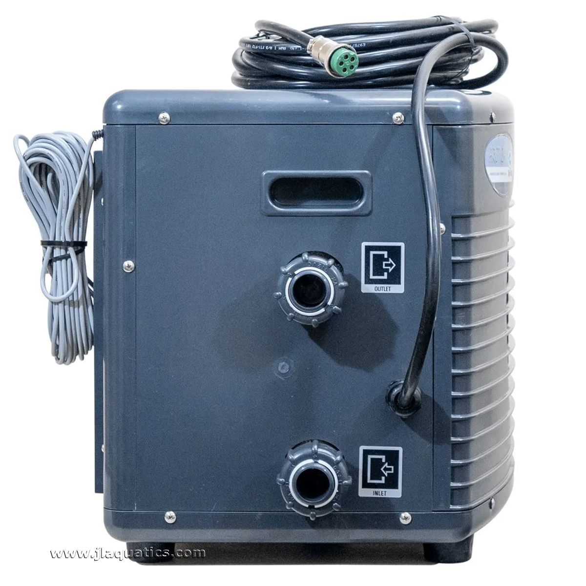 JBJ Arctica 1/2HP Commercial Chiller - 115V side view 