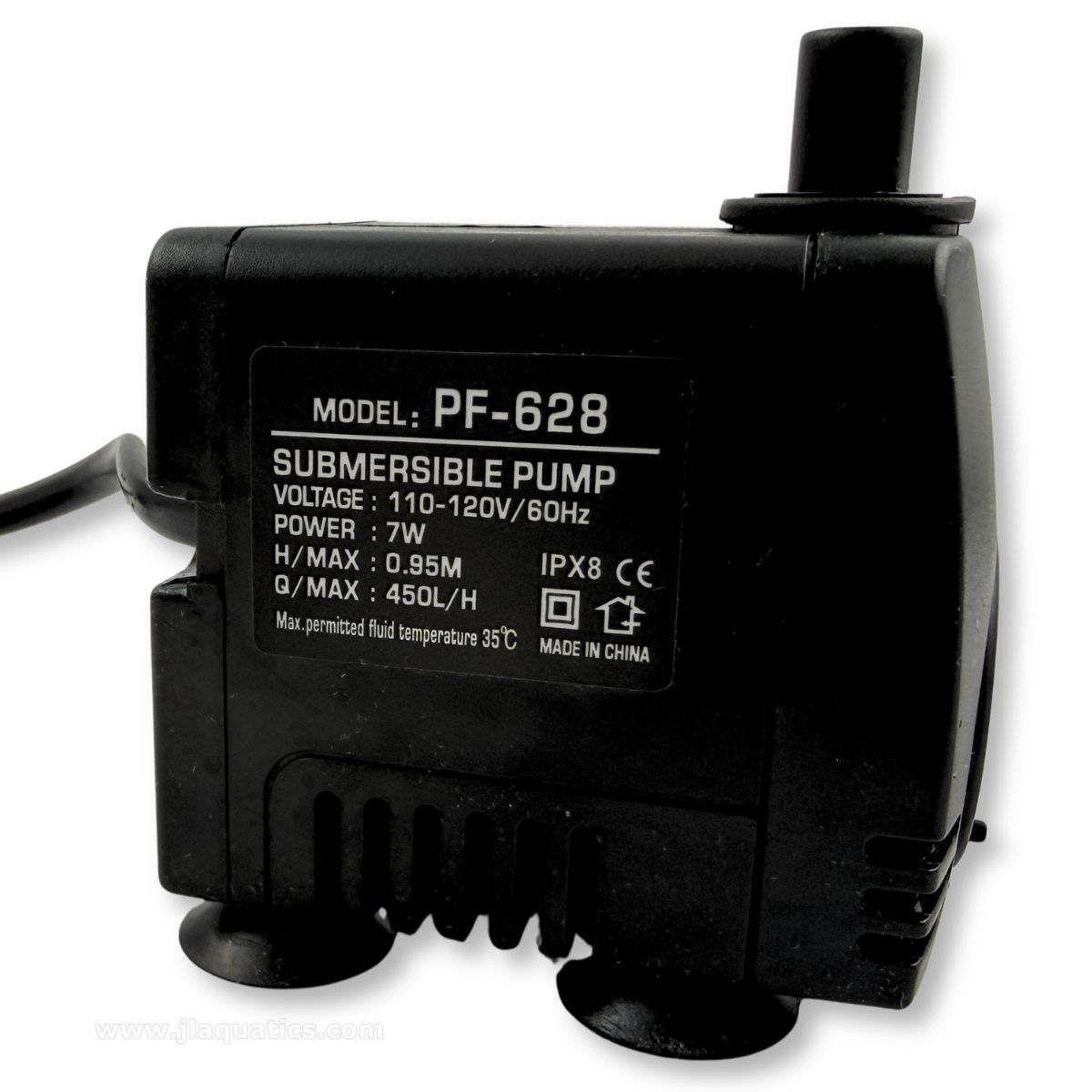 JBJ Nano Arctica E-Chiller - 10 Gallon come with a submersible pump for 110-120V and 7W of power