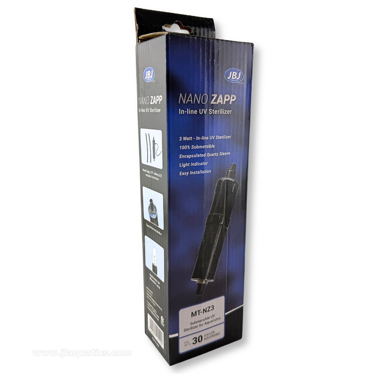 JBJ NanoZapp Inline UV Sterilizer - 3 Watt