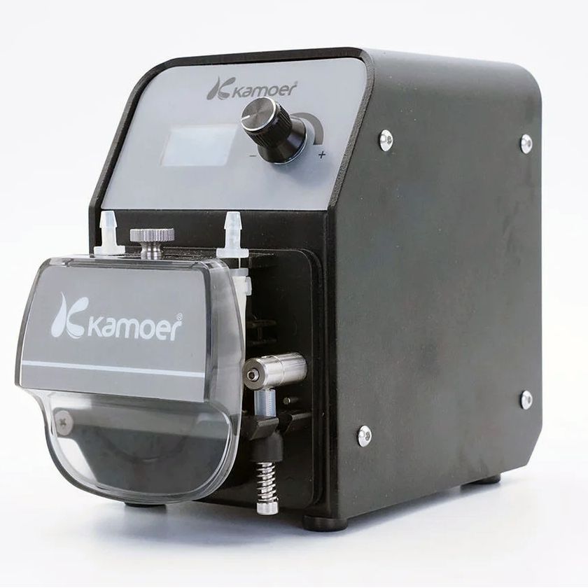 Kamoer FX-STP3 Bluetooth & WiFi Peristaltic Pump right side view.