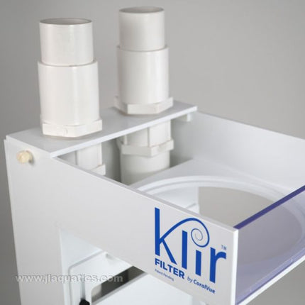 Klir Di-7 Filter Bracket closeup of inflow from aquarium