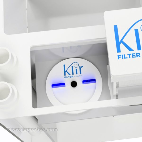 Klir Diverting Cap - 7 Inch inside a Klir filter.