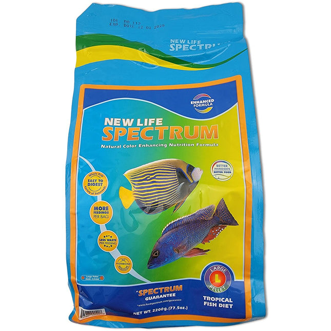 New Life Spectrum Tropical Fish Diet Large - 2200 Gram