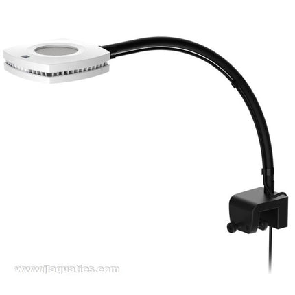 AI Prime 16HD Freshwater LED fixture mounted on flex arm