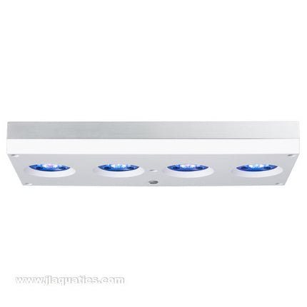 AI Hydra 64HD saltwater aquarium lighting front view of fixture in white.