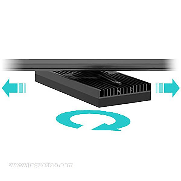 Aqua Illumination HMS Mounting Rail (60 Inch) mounted with AI Hydra LEDs