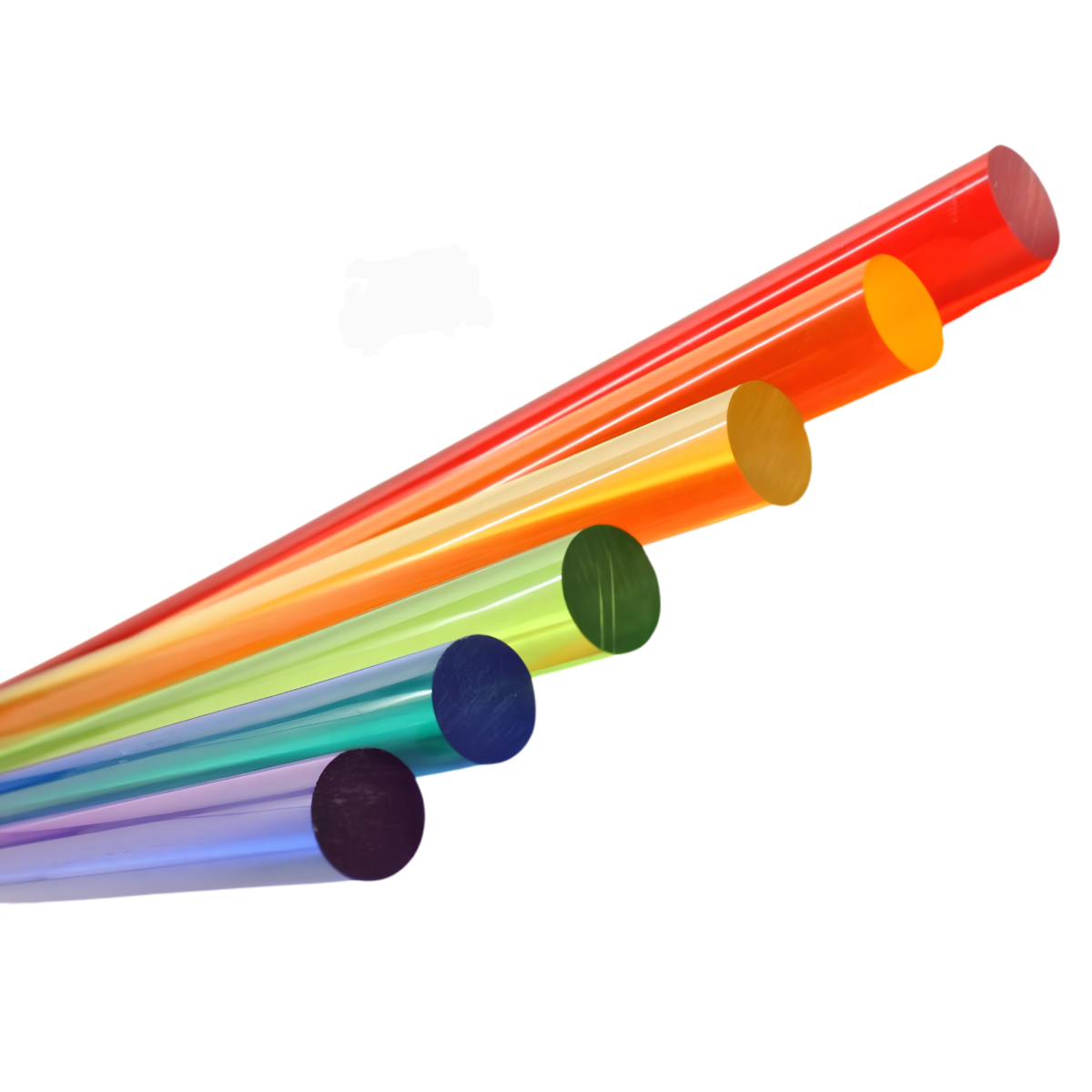 Reef Crest Lucite Rod - Assorted Colors - 36 Inch close-up