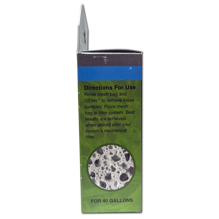 MarinePure Fresh Gems directions for use.