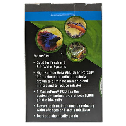 Benefits of MarinePure Fresh Pods.