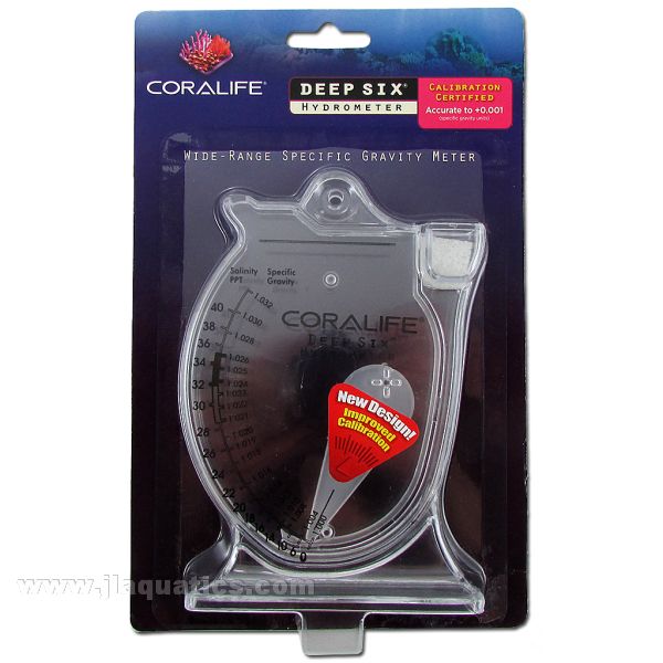 Buy Coralife Deep Six Hydrometer at www.jlaquatics.com