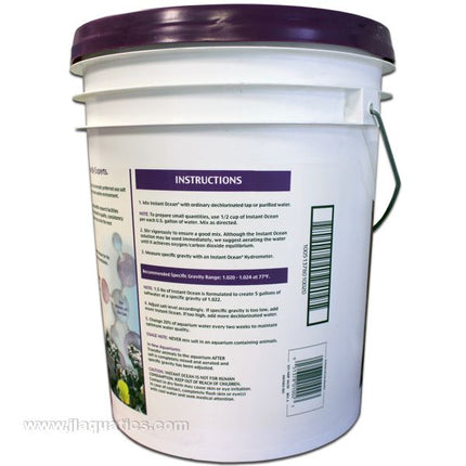 Instant Ocean Sea Salt - 160 Gallon Mix instructions for mixing instant ocean salt for your saltwater aquarium