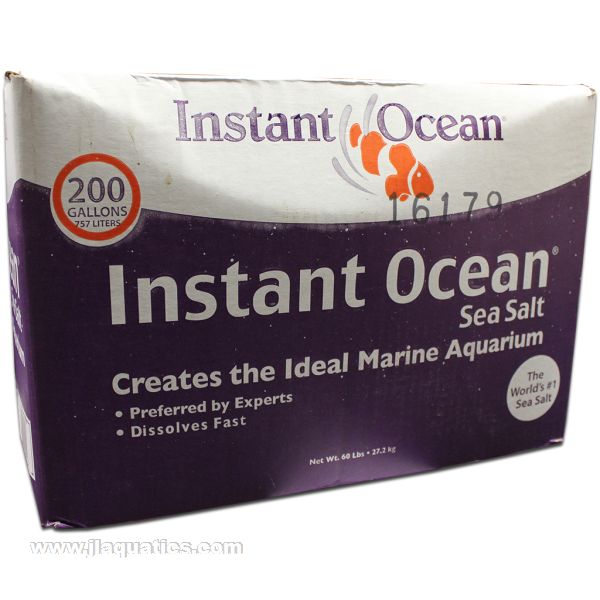 Instant Ocean Sea Salt 200 Gallon Box