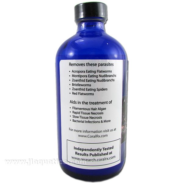 Coral Rx Coral Dip - 8oz features and uses for treatment in algae and necrosis