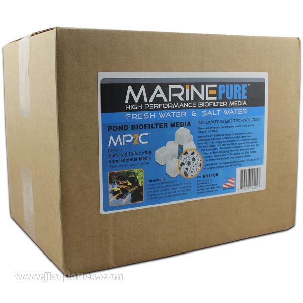 Buy MarinePure Bio Filter Media Cubes - 1/2 Cubic Foot at www.jlaquatics.com