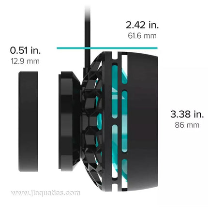 Nero 7 Powerhead dimensions