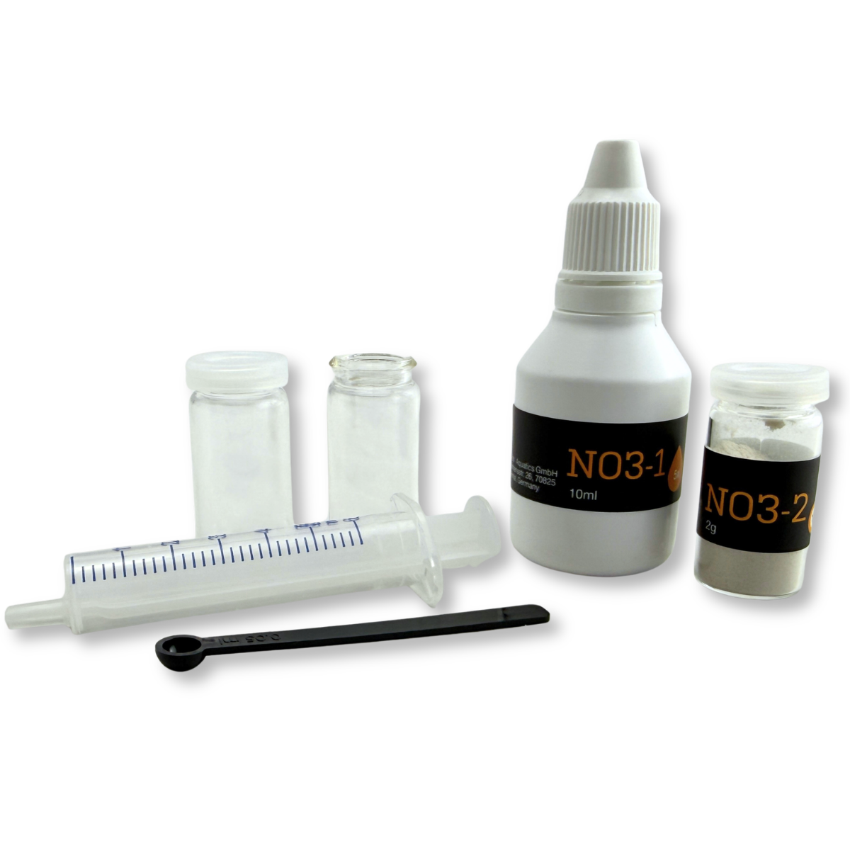 Nyos Nitrate Test Kit all testing materials
