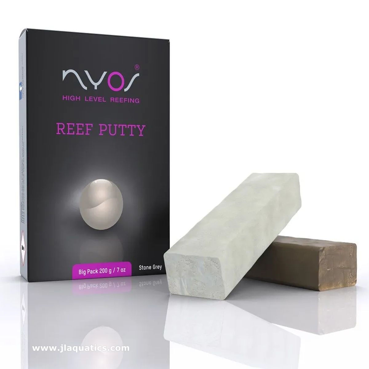 Nyos Reef Putty - Stone Grey 200g