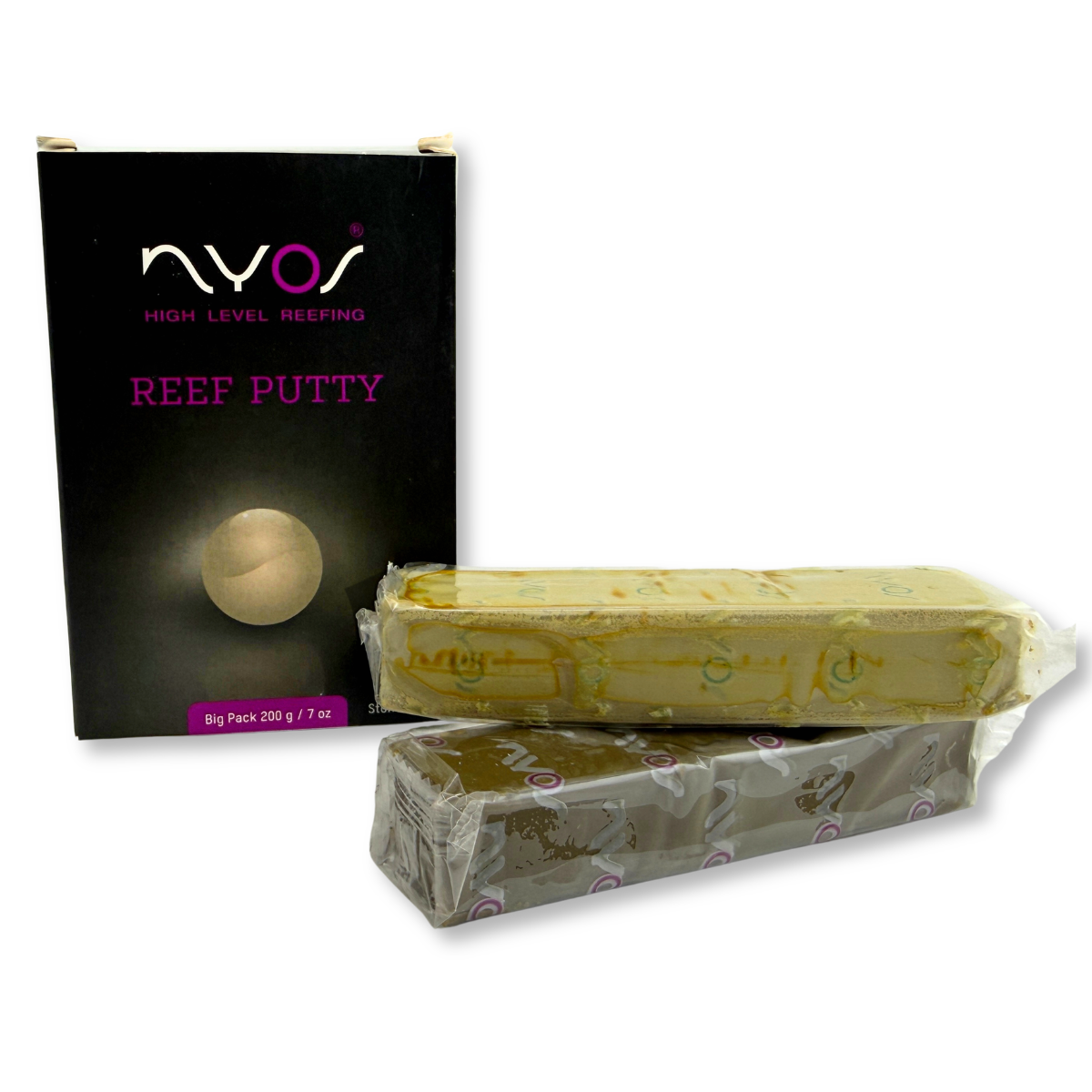 Nyos Reef Putty - Stone Grey 200g all pieces included