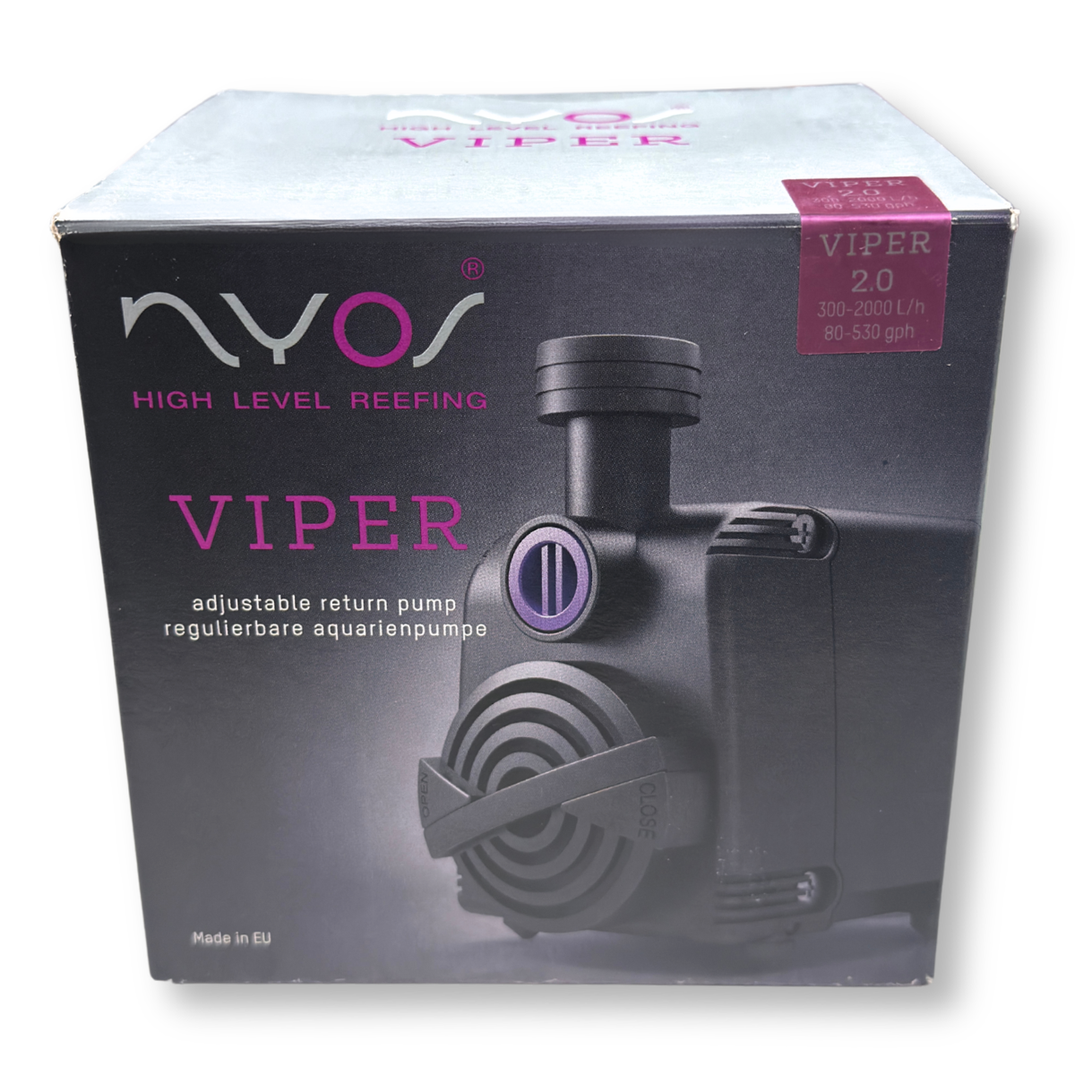 Nyos Viper 2.0 Water Pump packaging 