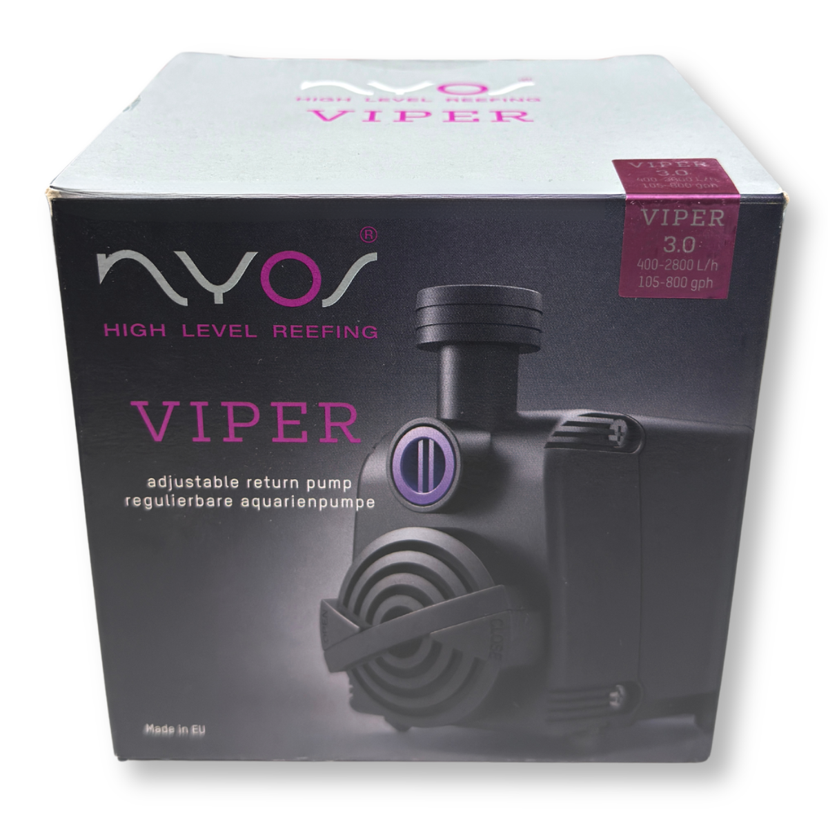 Nyos Viper 3.0 Water Pump packaging 
