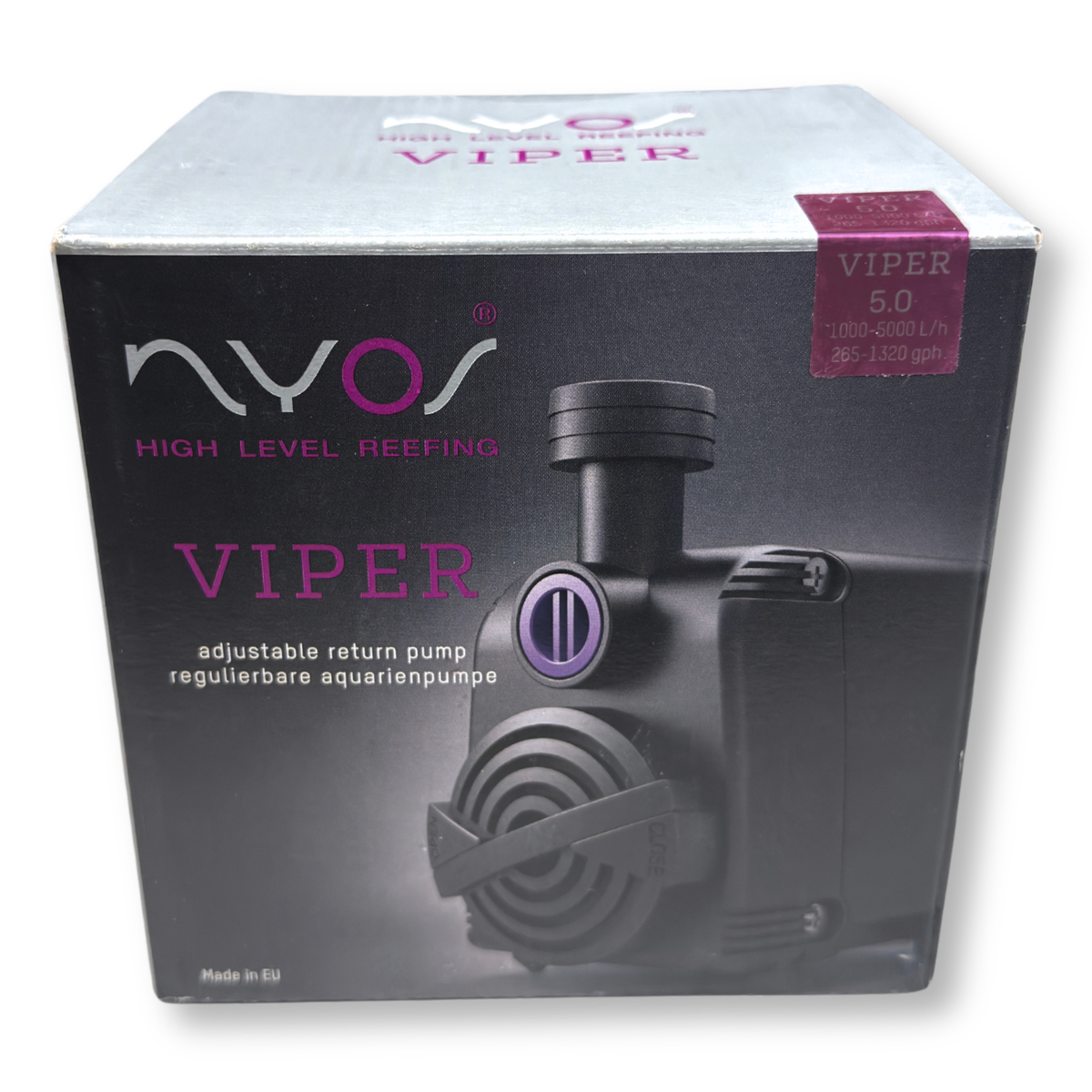 Nyos Viper 5.0 Water Pump packaging 