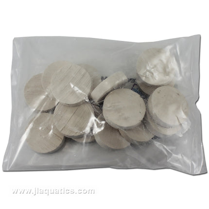 Oceans Wonders Large Ceramic Coral Frag Disks (15 Piece)