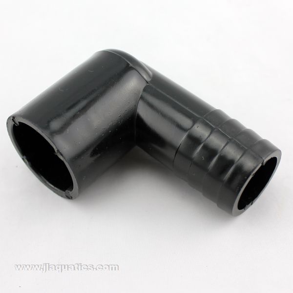 90 Degree Bulkhead Barb Adapter (1 Inch)