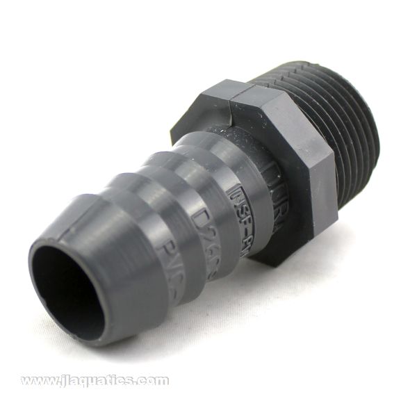 Threaded Barb Adapter - 3/4 Inch