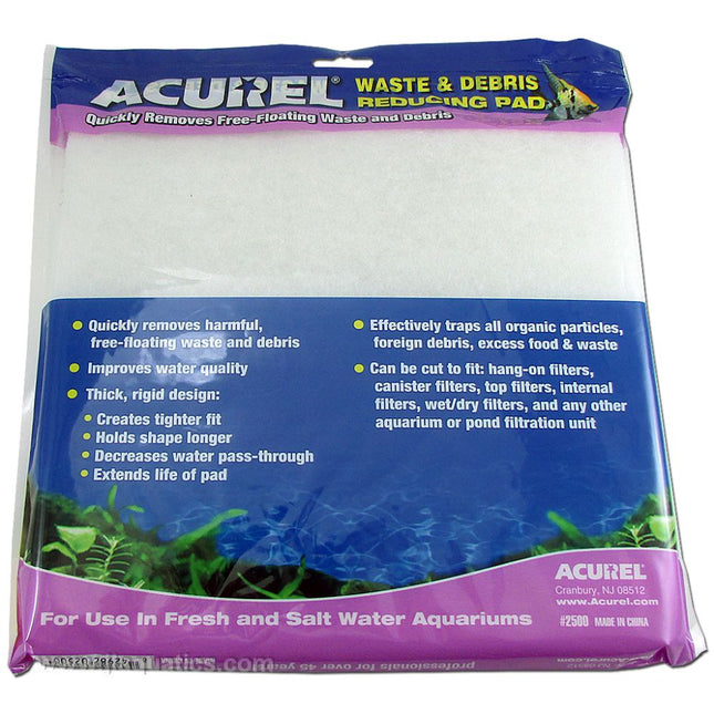 Acurel Poly Fiber Media Pad features