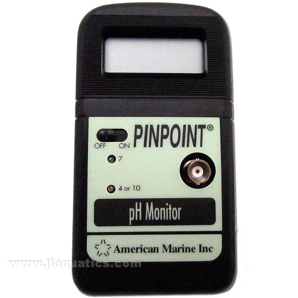 Pinpoint pH Monitor closeup of front of monitor