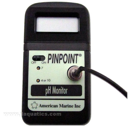 Pinpoint pH Monitor connected to ph probe