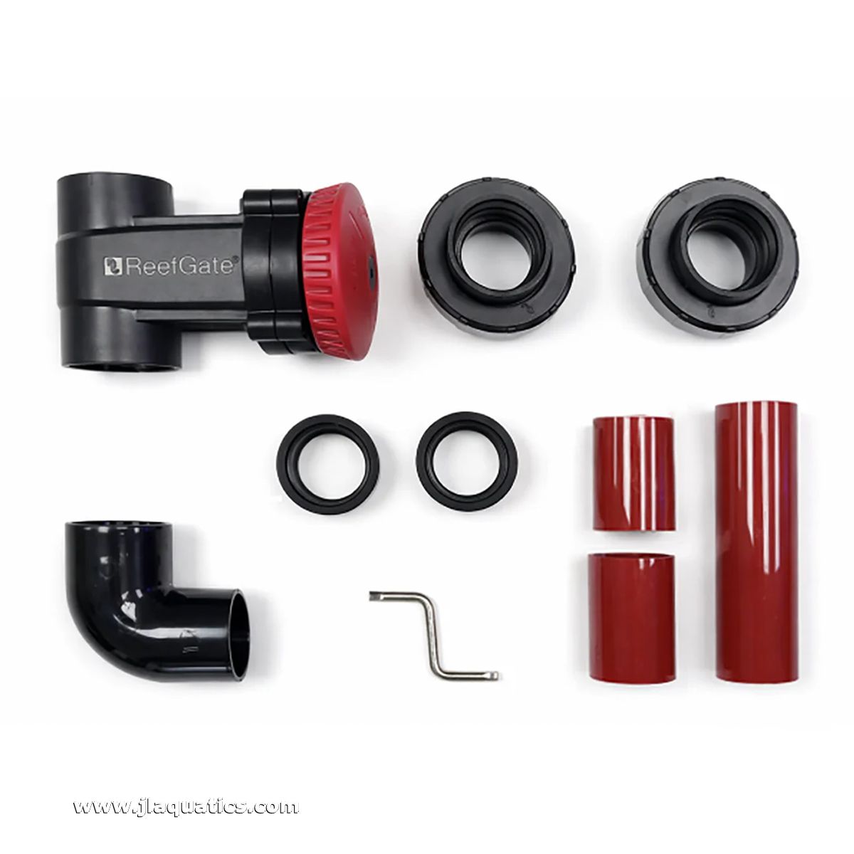 Red Sea ReefGate Valve Upgrade Kit for 1 Inch Downpipes included parts 