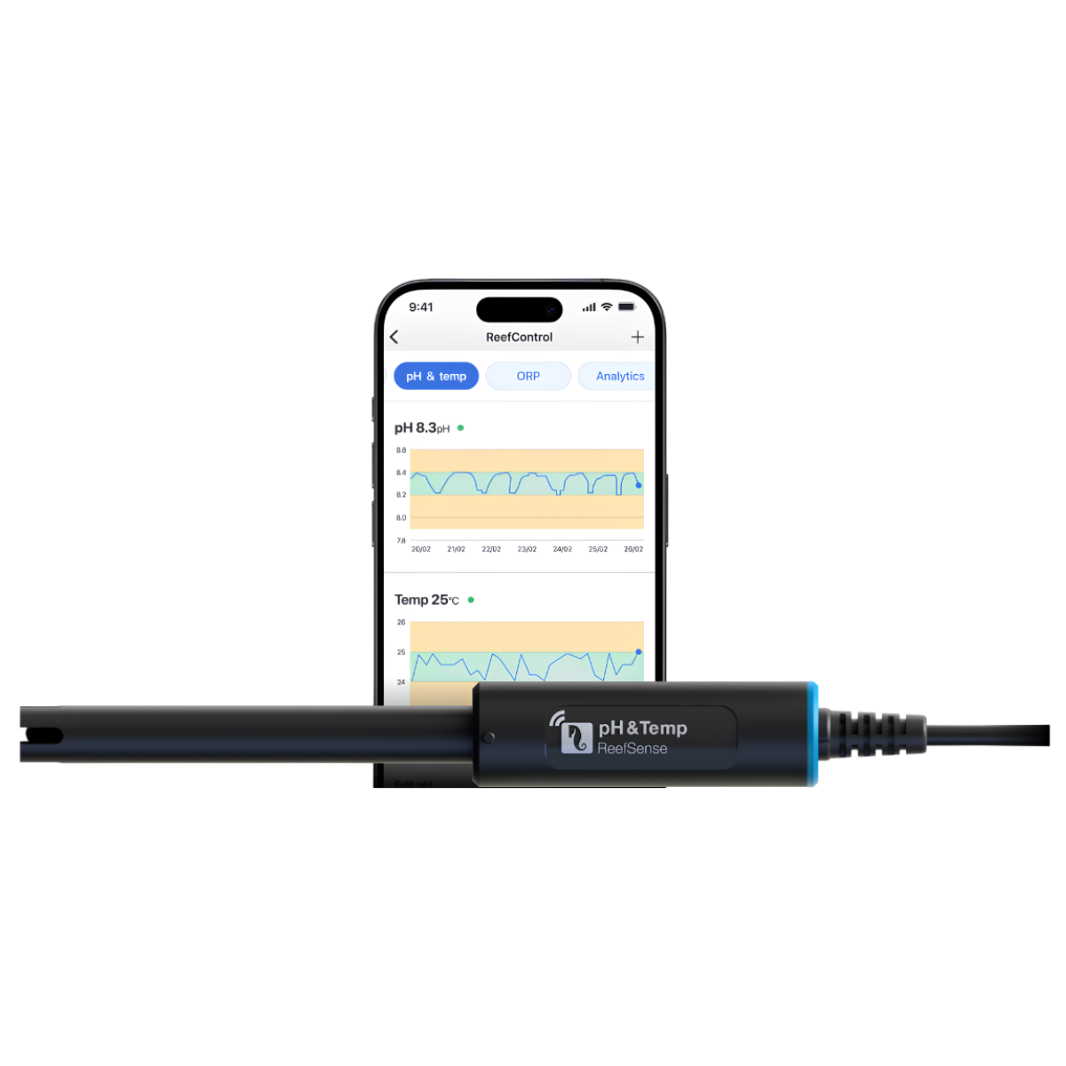 Red Sea ReefControl Pro pH & Temp Probe with in-app connectivity