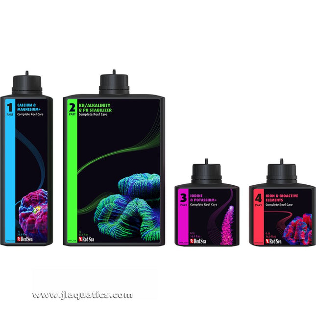 Red Sea Complete Reef Care Package - Medium ready to be used in a saltwater reef aquarium