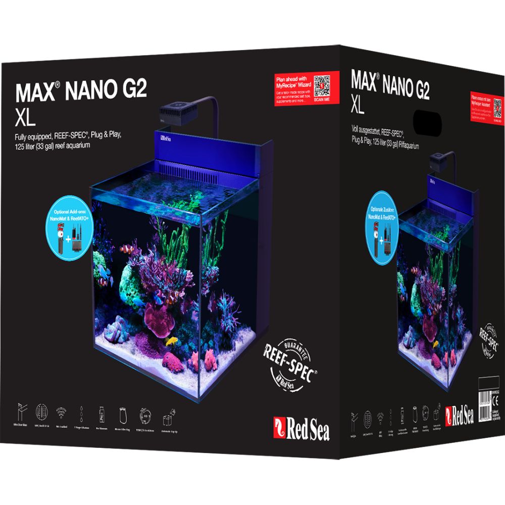 Red Sea Max Nano G2 XL and Black Cabinet | JLAquatics Canada – J&L