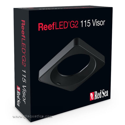 Packaging for the Red Sea ReefLED G2 115 Visor