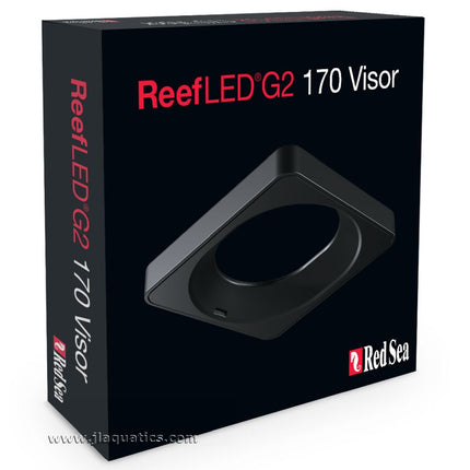 Packaging for the Red Sea ReefLED G2 170 Visor