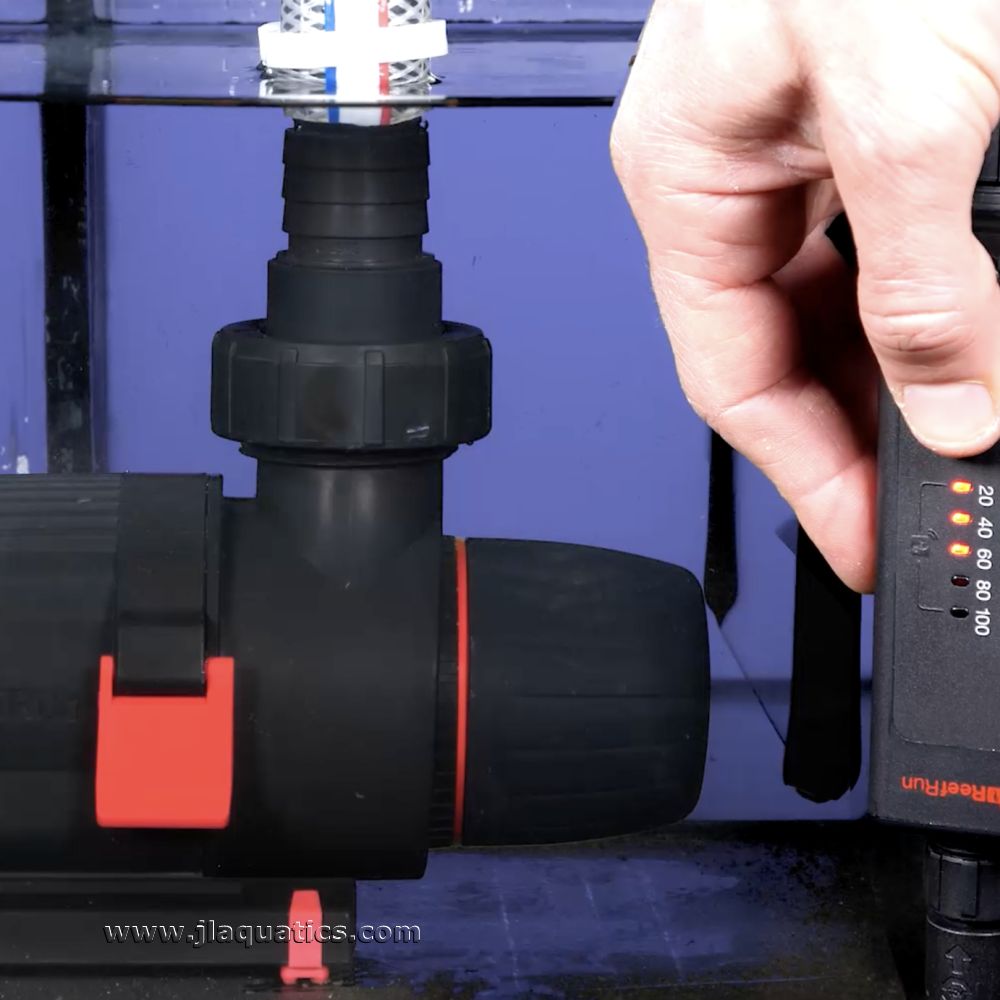 Red Sea ReefRun G2 6000 DC Pump being used in a tank