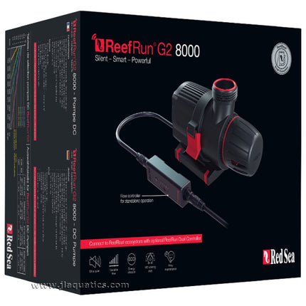 Packaging of the Red Sea ReefRun G2 8000 DC Pump