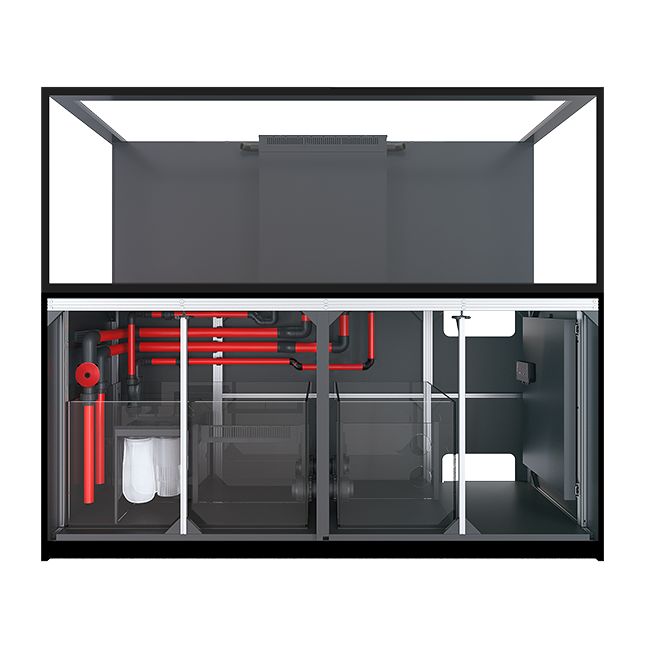 Red Sea Reefer S-850 G3 - Black Cabinet without doors attached