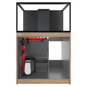 Red Sea Reef-Frame 250 - Oak Cabinet