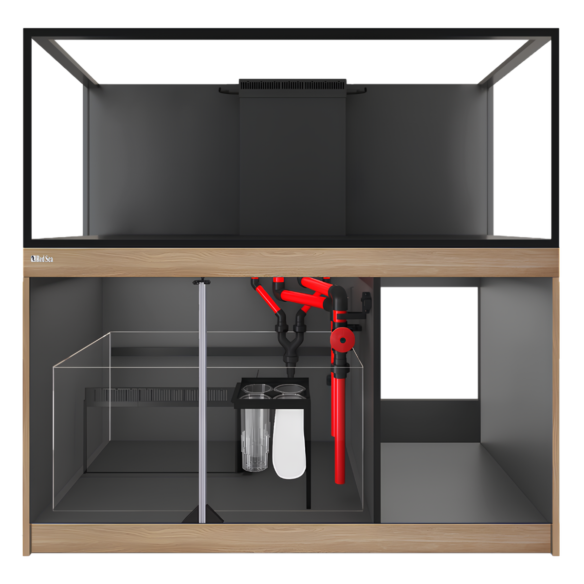 Red Sea Reef-Frame 500 - Oak Cabinet