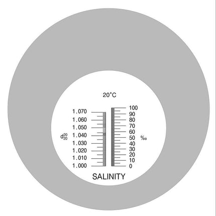 Viewer image of the Reef Crest Salinity Refractometer
