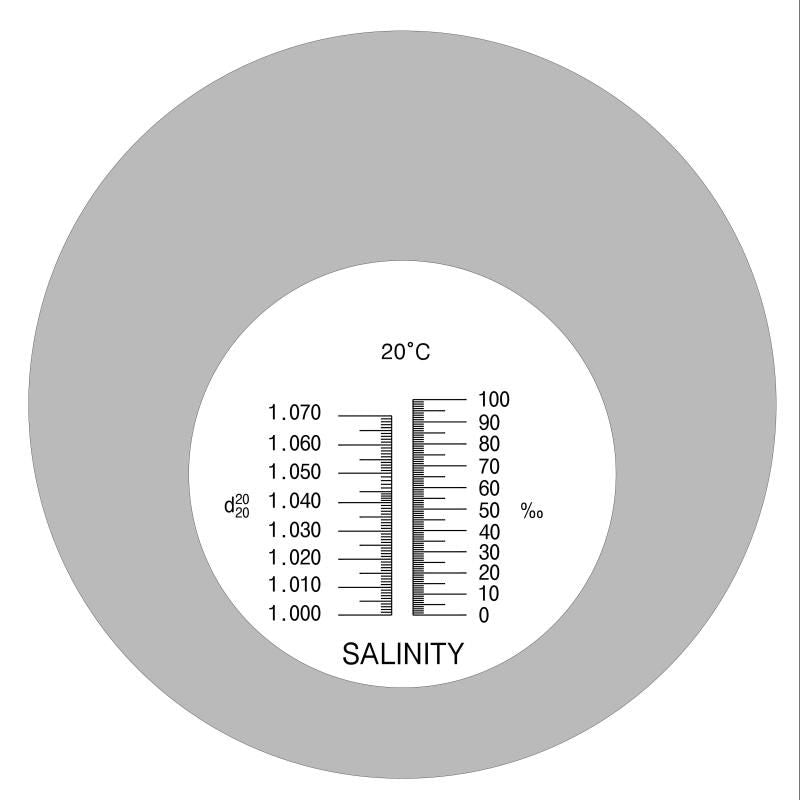 Viewer image of the Reef Crest Salinity Refractometer